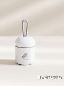 1pc Travel Mini Portable One-Day Sealed Portable Medicine Packaging Storage Box - Multicolor - View 5