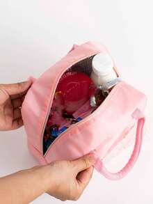 1 túi đựng cơm bento cầm tay, kiểu dáng thời trang mới, túi đựng cơm có ngăn bên hông, túi giữ nhiệt. - Nhiều màu - Xem 3