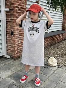 Dazy Kids Tween Girl Casual Dress,Girls Summer Outfits,Back To School Clothes - Grey - View 2