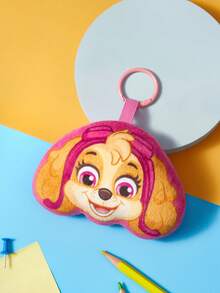 SHEIN | PAW Patrol 1 Mặt dây chuyền hình chó bằng vải nhung mềm mại, có thể treo trên túi xách và chìa khóa, mặt dây chuyền dễ thương, dùng hàng ngày. - skye - Xem 5