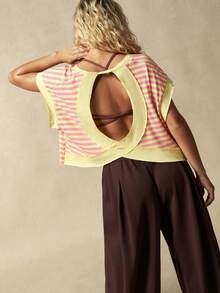 VARSITIE Women Sports Tees & Tanks - Multicolor - View 3