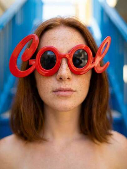 Joivida 1Pc Funny Novelty Party Glasses – Birthday Gag Photo Booth Props, Silly Decorative Toys For Selfie & Party Favors