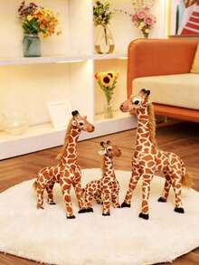 POKOJA LAND Peluche de jirafa de jardín de 30 cm, animal de peluche, juguete de jirafa de felpa simulada, regalo de Navidad, Halloween y cumpleaños para niños, buena opción de primavera a verano - Multicolor - Ver 11