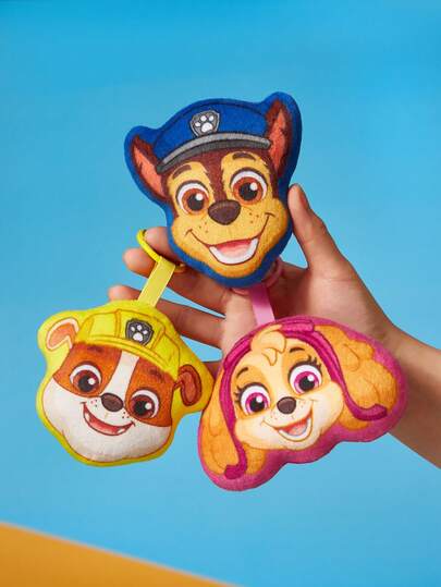 SHEIN | PAW Patrol 1Pc Dog Printed Plush Pendant, Which Can Be Hung On Bags And Keys, Cute Plush Pendant, Every Day