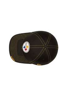 New Era 39Thirty Men's Hat Black - Black - View 2