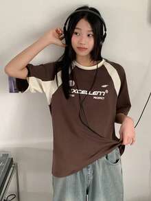Dazy Kids Tween Girl' T-Shirt, Autumn - Brown - View 1