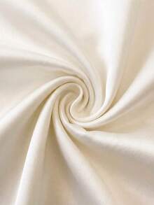 SHEIN Franclia Hàng mới về mùa Xuân/Hè: Áo hai dây không tay màu trắng satin xếp ly cao cấp, thanh lịch dành cho nữ, áo hai dây mùa Xuân/Hè, áo vest gợi cảm dành cho nữ, áo không tay, trang phục mùa xuân, trang phục mùa hè, áo trắng nữ, áo hai dây trắng nữ, áo hai dây satin nữ. - Màu be - Xem 5