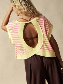 VARSITIE Women Sports Tees & Tanks - Multicolor - View 2