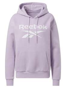Reebok Women's Fleece Hoodie Purple - Purple - View 1