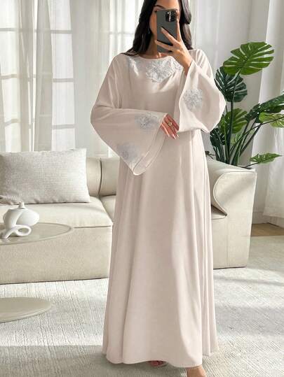 Yasmyna Áo choàng nữ thanh lịch, họa tiết hoa thêu, kiểu dáng thường ngày.