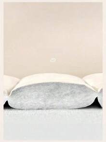 1PC Thick Plush Soft Padded Solid Anticollision Full Wrap Dustproof Headboard Cover Bedroom Home Decor Headboard Protector - White - View 2