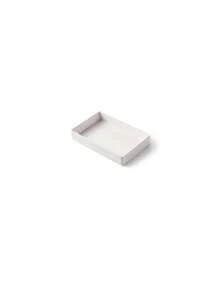1PC, Desktop Stackable Storage Box, Office Pull-Out File Storage Box A4 Storage Box Desktop Plastic Drawer Stationery Holder Pen Holder - White - View 11