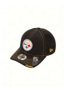 New Era 39Thirty Men's Hat Black - Black - View 1