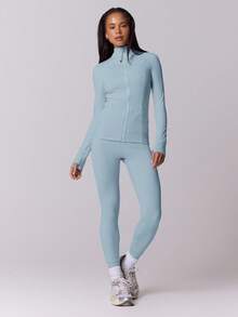 Musera Sport Chaquetas deportivas para mujer - Celeste - Ver 5