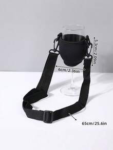 Giá đỡ ly rượu di động: Giá đỡ ly rượu treo dây di động này được trang bị giá đỡ ly rượu có thể điều chỉnh dung tích lớn, giúp bạn rảnh tay và tận hưởng trọn vẹn niềm vui khi uống rượu. Sản phẩm bao gồm giá đỡ ly có chân đế cao có thể điều chỉnh, giá đỡ ly treo cổ và nắp bảo vệ ly. - Nhiều màu - Xem 3