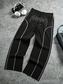 GymBeat Men Sports Pants - Black - View 4