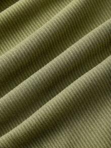 ROMWE Avant Camiseta de tirantes con estampado de cielo estrellado y remaches, estilo retro y urbano unisex - Verde militar - Ver 4