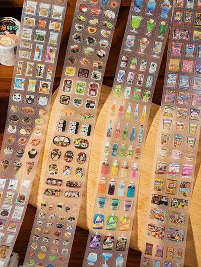 1 rollo, cinta washi brillante para manualidades, cinta brillante con brillo de confitería Showa para mascotas, adecuada para decoración de scrapbooking y diarios, de vuelta a la escuela