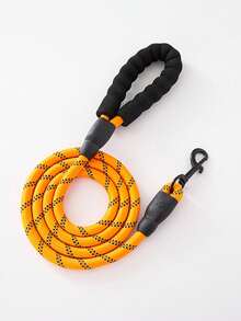 Reflective Nylon Pet Leash, Durable Anti-Pulling Dog Walking Lead Rope With Foam Handle, Comfortable & Sturdy - Multicolor - View 11