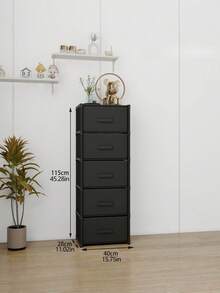 Simple Storage Cabinet With Multi-Layer Drawers, Suitable For Indoor Use, Used For Storing Underwear And Miscellaneous Items, Household Floor-Standing Storage Shelf, Cross-Border - Multicolor - View 5