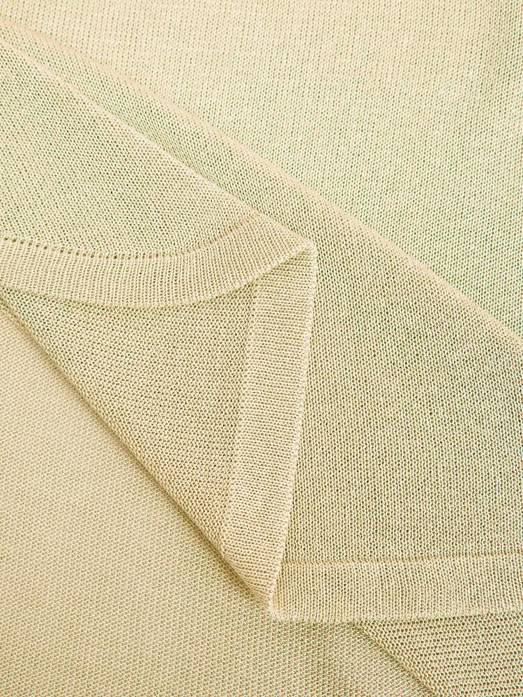 2026 Spring/Summer Women's Knitted Top With Sculptural Arc Shoulder Sleeves, Modern Elegant Wedding Guest Outfit, Minimalist Romantic French Luxury Vibe, Versatile Urban Chic Business Casual Office Wear, High-Quality Low-Key Vintage Vibe, High-End Airport/Cruise Outfit, Middle East Event Essential, Seasonal Versatile, Wedding Series, Vacation Wear, Holiday Outfit, Office Attire