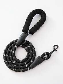 Reflective Nylon Pet Leash, Durable Anti-Pulling Dog Walking Lead Rope With Foam Handle, Comfortable & Sturdy - Multicolor - View 5