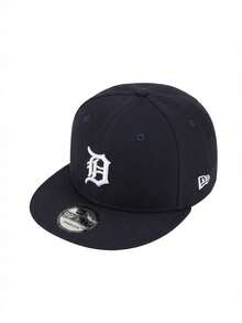 New Era Detroit Tigers Team Color Basic 9FIFTY Men's Snapback Navy/Gray - Black - View 1