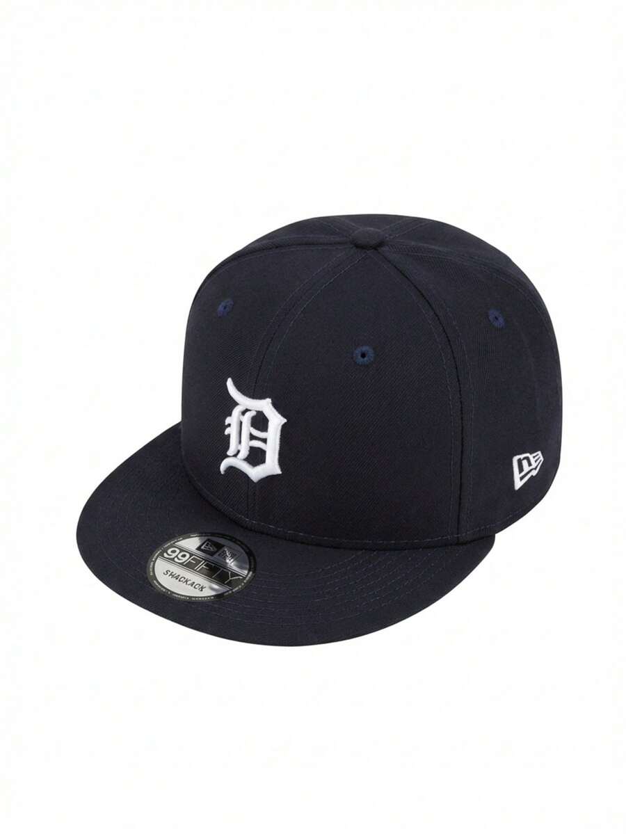 New Era Detroit Tigers Team Color Basic 9FIFTY Men's Snapback Navy/Gray - Black - View 1