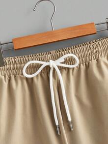 Sorvial Bộ áo thun ngắn tay dáng ôm và quần short dệt kim dành cho nam. - Nhiều màu - Xem 5