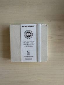 Watercolor Diary Painting Handbook Sketchbook 100% Cotton Cold Press. - Multicolor - View 17