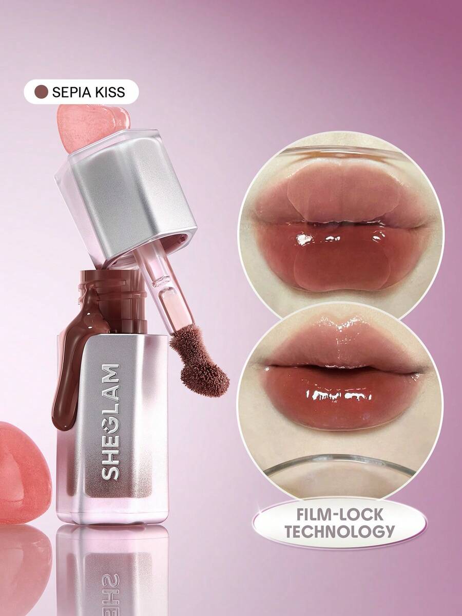 SHEGLAM Glass Lock Air Son BóNg-Sepia Kiss ThươNg HiệU LàM đẹP Trang đIểM Mỹ PhẩM Cho Phụ Nữ Và Cô GáI HoàN HảO Cho MùA Hè MùA XuâN Lý TưởNg Cho Y2K ThờI Trang Sang TrọNg Phù HợP Cho Sinh NhậT NgàY CủA Mẹ Quà TặNg TiệC SẵN SàNg MàU SắC TốT NhấT - Sepia Kiss - Xem 1