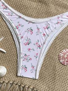Swim Mod Bộ bikini họa tiết hoa nhí mùa xuân/hè mới về, trang phục mùa hè cho nữ. - Nhiều màu - Xem 6