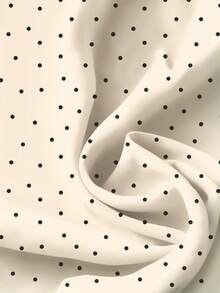 Rusticease 女士波点印花休闲衬衫，适合夏季穿着 - 彩色 - 查看 3