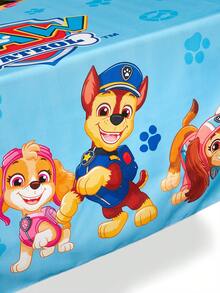 SHEIN | PAW Patrol 1件装狗狗卡通印花生日派对节日桌布，加厚材质，可水洗，多种尺寸可选 - 藍色 - 查看 4
