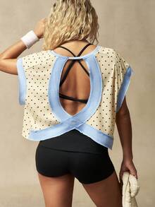 VARSITIE Women Sports Tees & Tanks - Multicolor - View 1