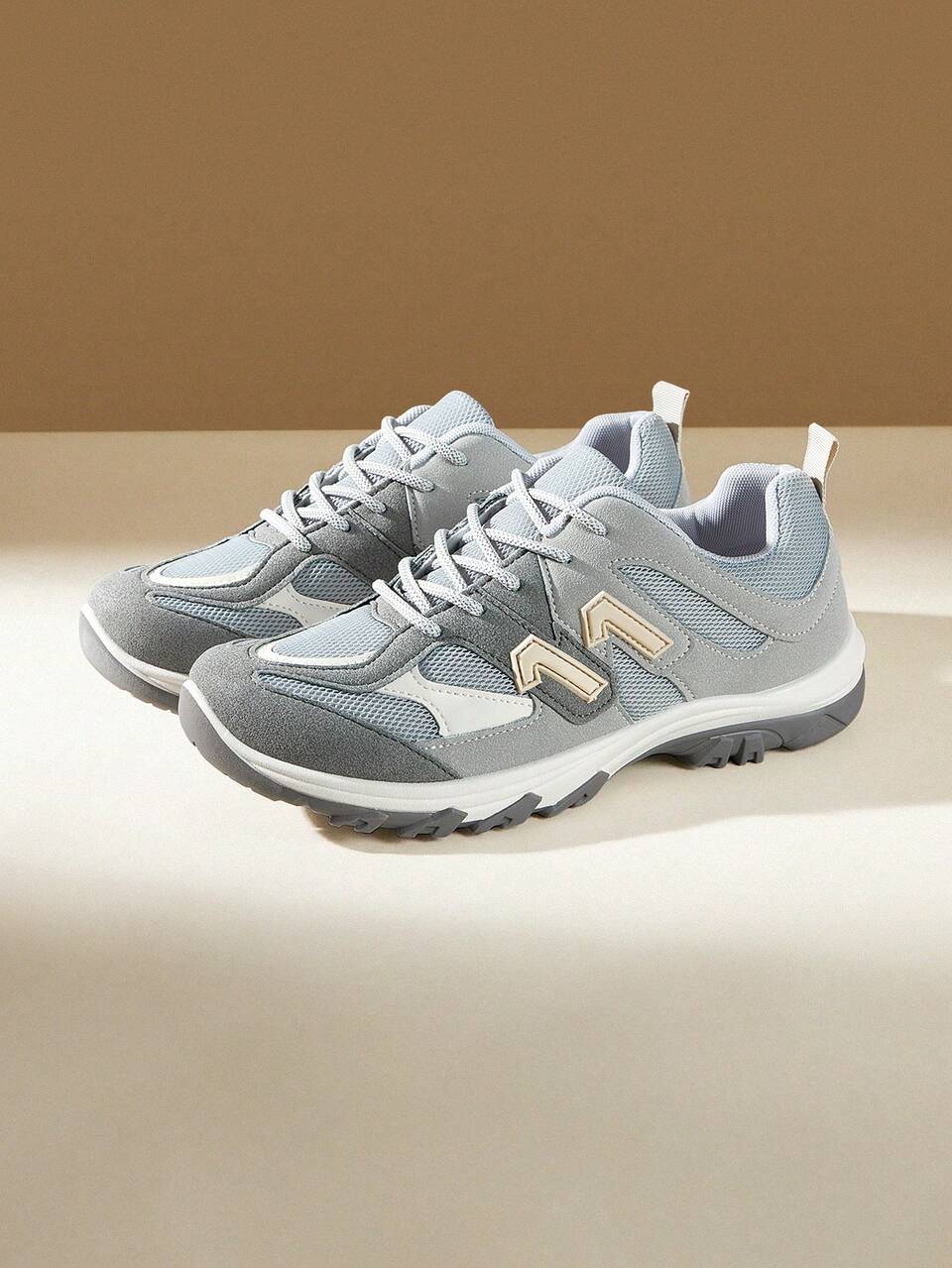 CUCCOO EASI Women's Lace-Up Casual Comfortable Sneakers For Daily Wear