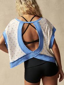 VARSITIE Women Sports Tees & Tanks - Multicolor - View 1