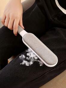 1 PC DoubleSided Reusable Electrostatic Pet Hair Remover Brush For Cats Dogs Clothes Sofa Couch Furniture Bedding Carpet Curtain Car Upholstery Multicolor Portable Handheld Cleaning Tool Lint Brush Fur Remover Efficient Easy To Use - one size fits all - View 10