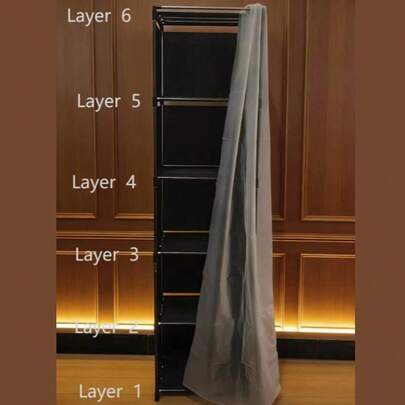 1PC Portable Closet, Multi-Function Cube Bookshelf, Wardrobe, 31.5"/15.7" Wide, Free Standing Display Shelving Unit With Curtain, Book Storage Cabinet For Bedroom & Living Room Dress Pants Shoes Jeans Boots Skirtbedroom,Organizer,Organiser,Home Storage,White T Shirt Women,Black Pants Women,Ladies Winter Clothes,Dress,Winter Clothes For Ladies,Elegant Woman Dresses,White Shirt For Ladies,Long Sleeve