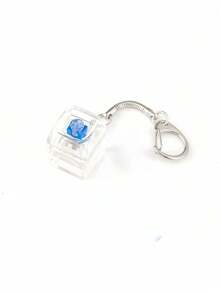 1pc Stress Relief Keyboard Keycap Pendant - Multi-Color Options, With Keyring, Suitable For MechanicalKeyboards Great Gift For Valentine's Day And FashionAccessory - Multicolor - View 4