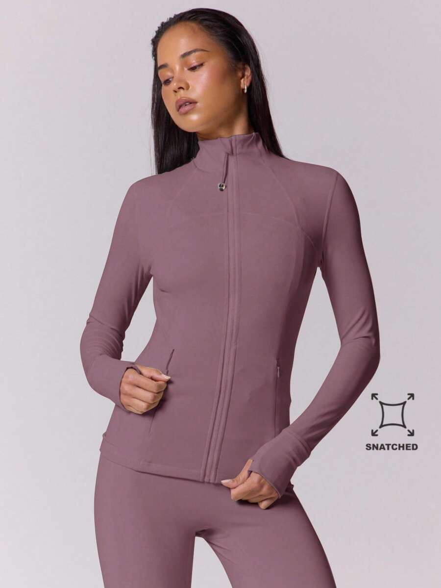 Musera Sport 女士运动夹克 - 紫色 - 查看 1