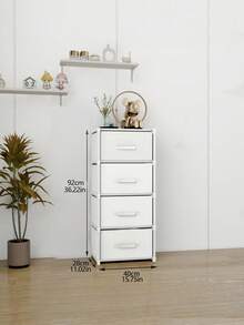 Simple Storage Cabinet With Multi-Layer Drawers, Suitable For Indoor Use, Used For Storing Underwear And Miscellaneous Items, Household Floor-Standing Storage Shelf, Cross-Border - Multicolor - View 3