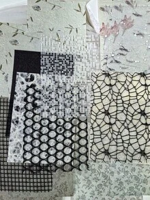 20pcs/Pack Vintage Floral Hollow Lace Textured Paper, Suitable For Journals, Planners, Scrapbooking, Retro DIY Craft Background - BQ1043-bright - View 11