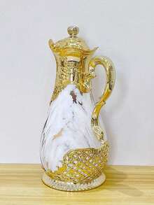 1 ấm đun nước giữ nhiệt gia dụng, bình giữ nhiệt bằng thủy tinh, bình hâm nóng thức ăn, bộ pha cà phê mới. - Nhiều màu - Xem 2