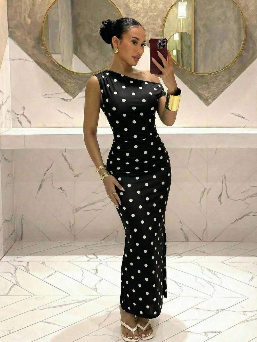 Slaydiva Đầm thanh lịch cho nữ, đầm dự tiệc, đầm đen, đầm chấm bi, đầm sang trọng cho tiệc tùng, hàng mới về, đầm dự lễ hội âm nhạc Xuân/Hè, đầm ngày lễ tình nhân, đầm lễ Phục sinh, đầm thường ngày, đầm tối giản, đầm cơ bản, đầm phong cách Y2K, đầm ngọt ngào, đầm bán chạy, đầm mặc hàng ngày, đầm hẹn hò, đầm gợi cảm, đầm thể thao, đầm bất đối xứng, đầm không tay, đầm xếp ly eo, đầm ôm sát, đầm đen, đầm maxi in chấm bi trắng cho nữ, đầm chấm bi đen trắng, đầm chấm bi đen trắng, đầm thanh lịch, đầm ấn tượng, đầm nữ, đầm công sở cho nữ, đầm lệch vai