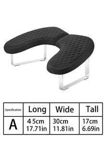 Giá đỡ dụng cụ làm móng hình chữ U, giá để tay làm móng, kệ đựng dụng cụ làm móng, dụng cụ làm móng hình chữ U, đồ dùng làm móng; chất liệu cực kỳ mềm mại và mịn màng, không mùi. - Nhiều màu - Xem 2