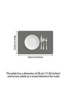 1 Item, Solid Color Diatomaceous Earth Absorbent Mat, Dish Drying Mat, High Temperature Resistant, Heat-Insulating, Suitable For Household, Restaurant, And Kitchen Countertops, Coffee Machine Mat, Applicable To Kitchens, Tabletops, Coffee Machines, Bars, And Kitchen Accessories. - Multicolor - View 13