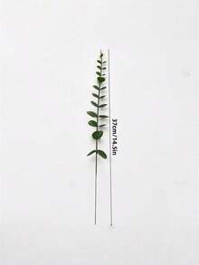 SHEIN 20片人造桉树叶，单片桉树装饰，适用于家居装饰、桌面摆设、酒店装饰、橱窗展示、走廊、婚礼仪式、人造绿植叶片、情人节礼物、蛋糕装饰、糖果盒、生日派对装饰、婚礼花环、家居装饰、餐厅、卧室、窗台装饰、情人节、新年装饰、户外花园、返校季等场合。 - 墨綠色 - 查看 2