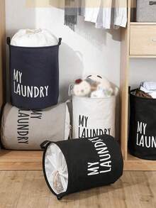 1PC Large Size Waterproof Foldable Japanese Style Fabric Clothing Storage Basket For Home Toys Laundry Organization Multipurpose Clothes Container Organizer For Bedroom Living Room White T Shirt Women Black Pants Women Ladies Winter Clothes Dress Home Decor Room Decor Bedroom Decor Festival Decor Organizer Home Storage - Multicolor - View 7