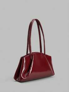 Ontre Ladies' Shoulder Bag - Burgundy - View 2